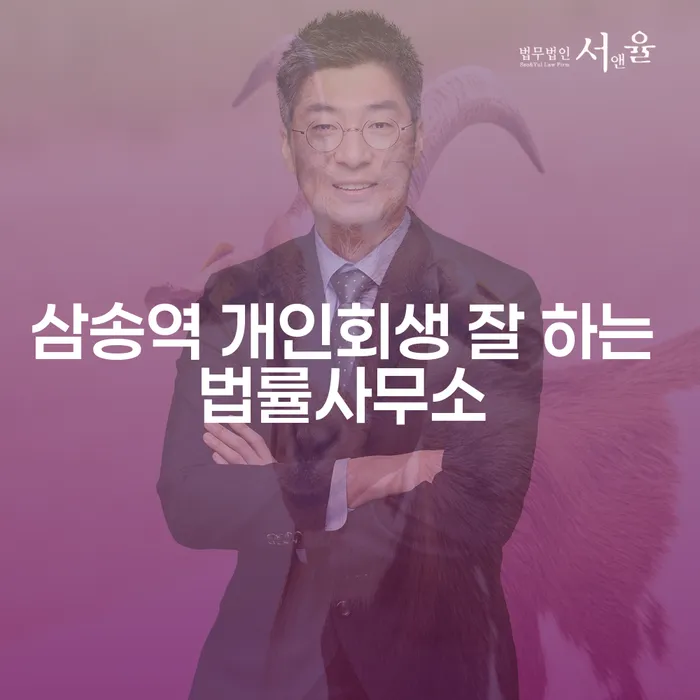 삼송역 개인회생 잘 하는 법률사무소