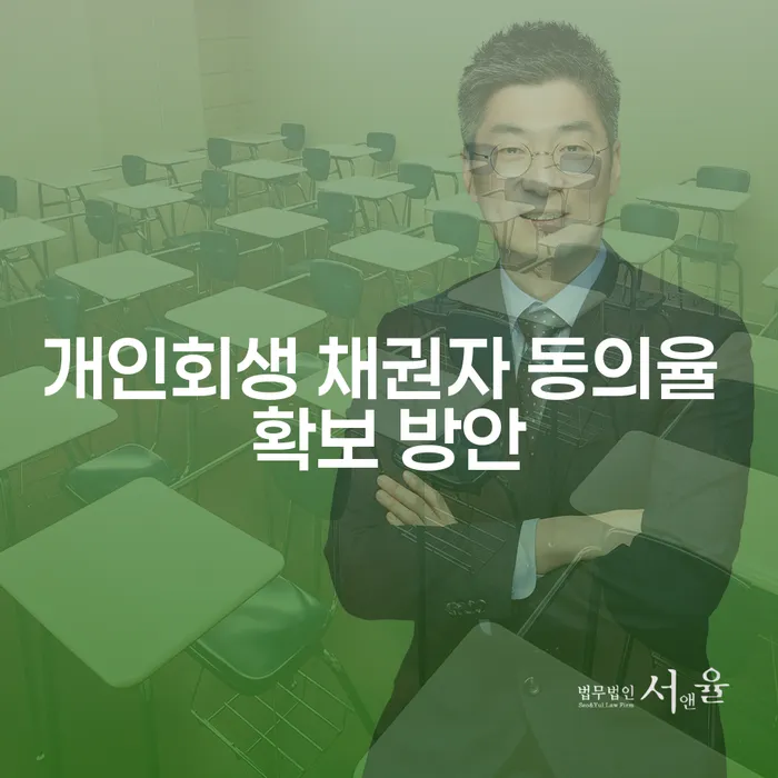개인회생 채권자 동의율 확보 방안이란 무엇일까요?