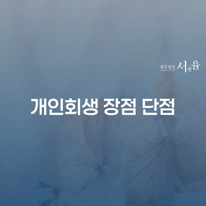 창신1동 개인회생 및 장단점 분석